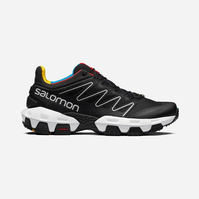 SALOMON UK XA PRO STREET - Mens Trail Running Shoes Black/White,MWOH06913